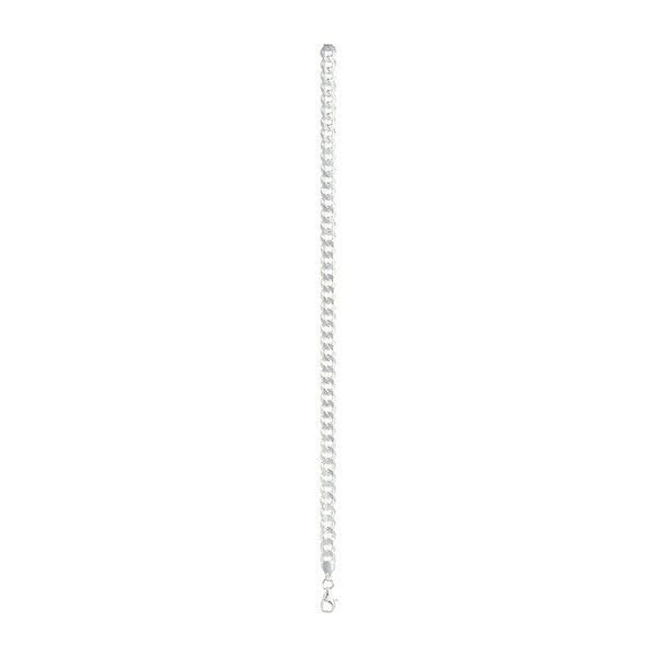 Sterling Silver Curb Chain Solid British Made Fully Hallmarked Brand New 18"