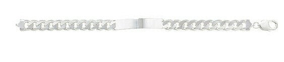 Gents Curb Bracelet Solid Sterling Silver 925 Hallmarked Brand New Boxed