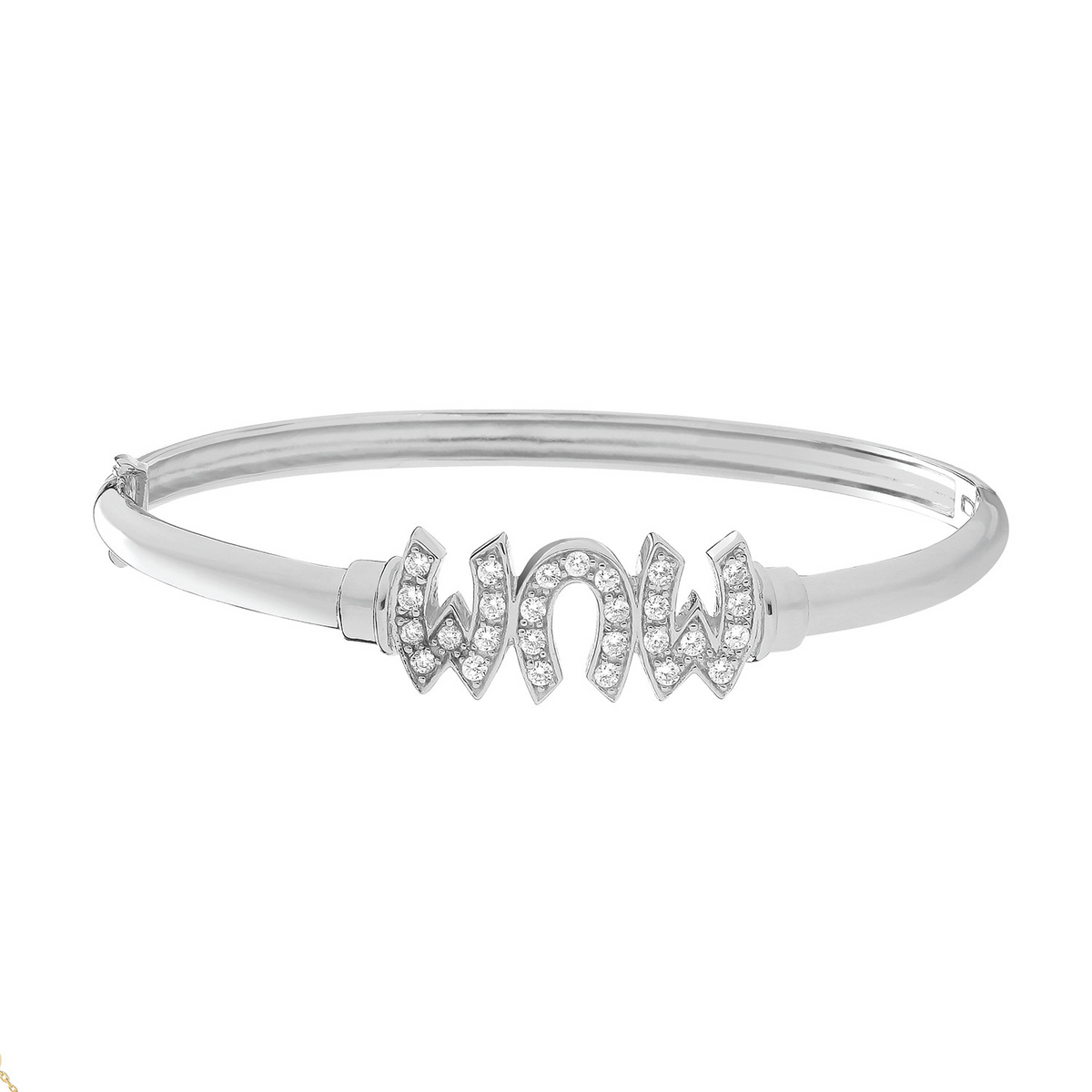 Mum Gemstone Bangle Sterling Silver 925 Hallmarked British Made (Mothers Day)