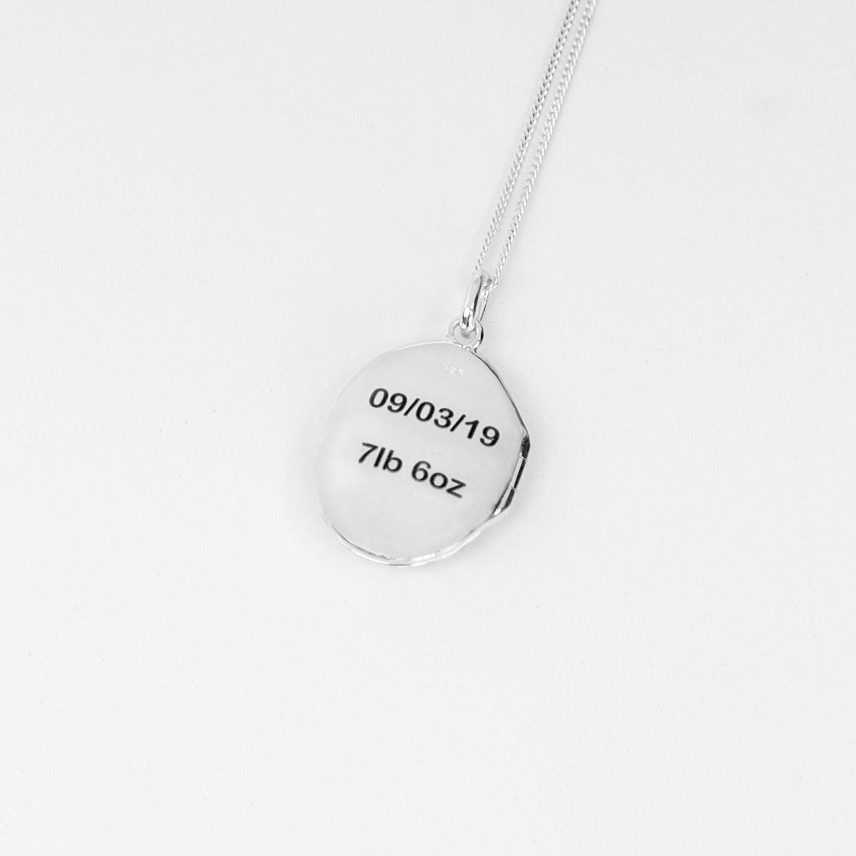 Engravable Rose Bush Locket Sterling Silver 925 Hallmarked All Chain Lengths