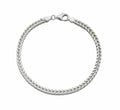 Sterling Silver Gents Bracelet Heavyweight Foxtail Design 925 Hallmarked