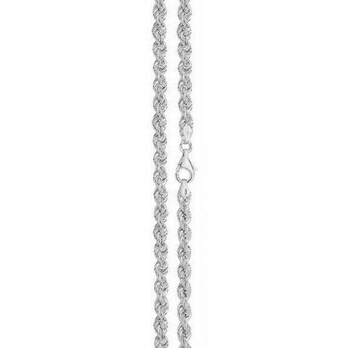 Sterling Silver Roped Bracelet British Made 925 Hallmarked 8" Weight 7.6g