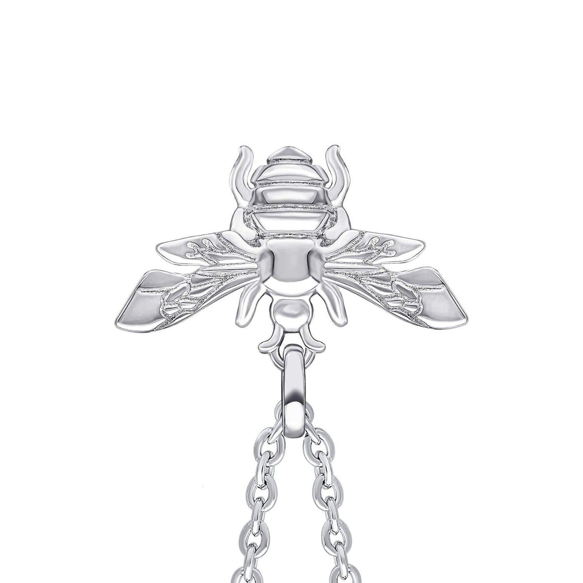 Bumble Bee Pendant Sterling Silver Hallmarked British Made All Chain Lengths