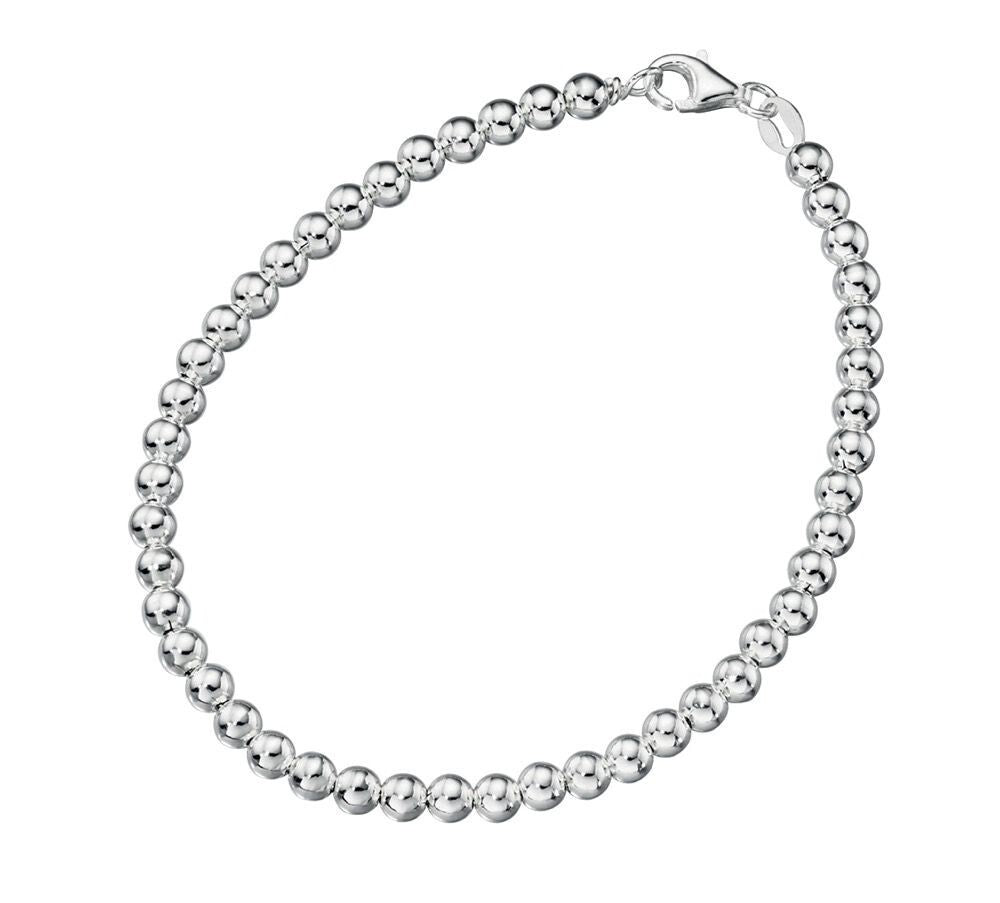 Ball Chain Bracelet Sterling Silver 925 Hallmarked British Made Brand New Boxed