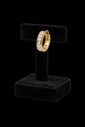 Mens Huggie Hoop Earring 9ct Yellow Gold Gents 375 Hallmarked Brand New Boxed