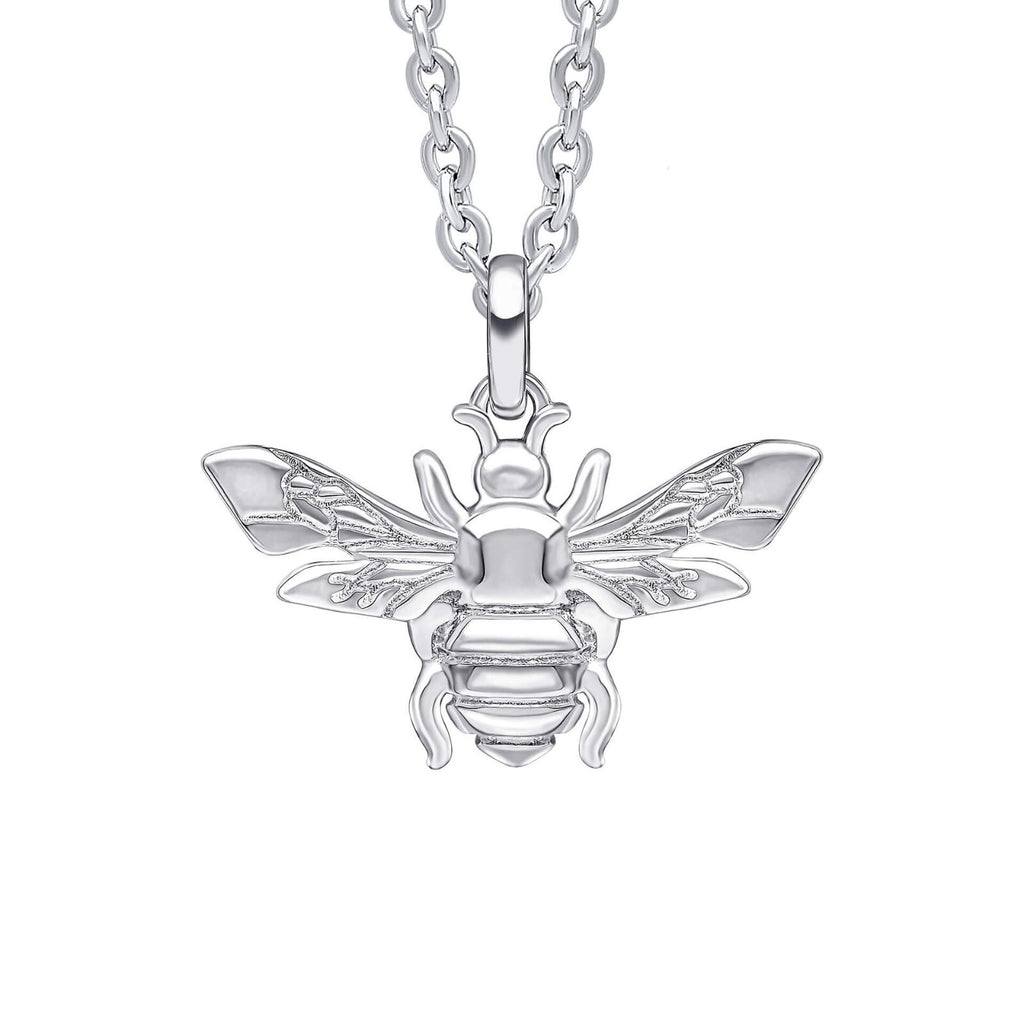 Bumble Bee Pendant Sterling Silver Hallmarked British Made All Chain Lengths