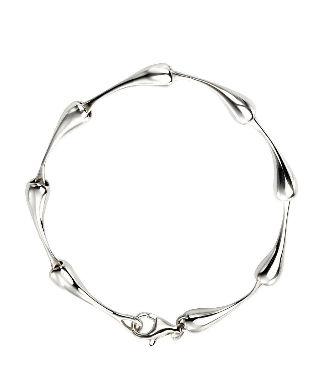 Sterling Silver Organic Bracelet British Made 925 Hallmarked Brand New Boxed