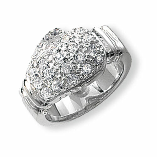 Gents Boxing Glove Ring Sterling Silver Engagement Gents Hallmarked Sizes R - Z