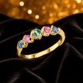 Amalfi Precious Twist Ring 9ct Yellow Gold 375 Hallmarked Sizes L - Q