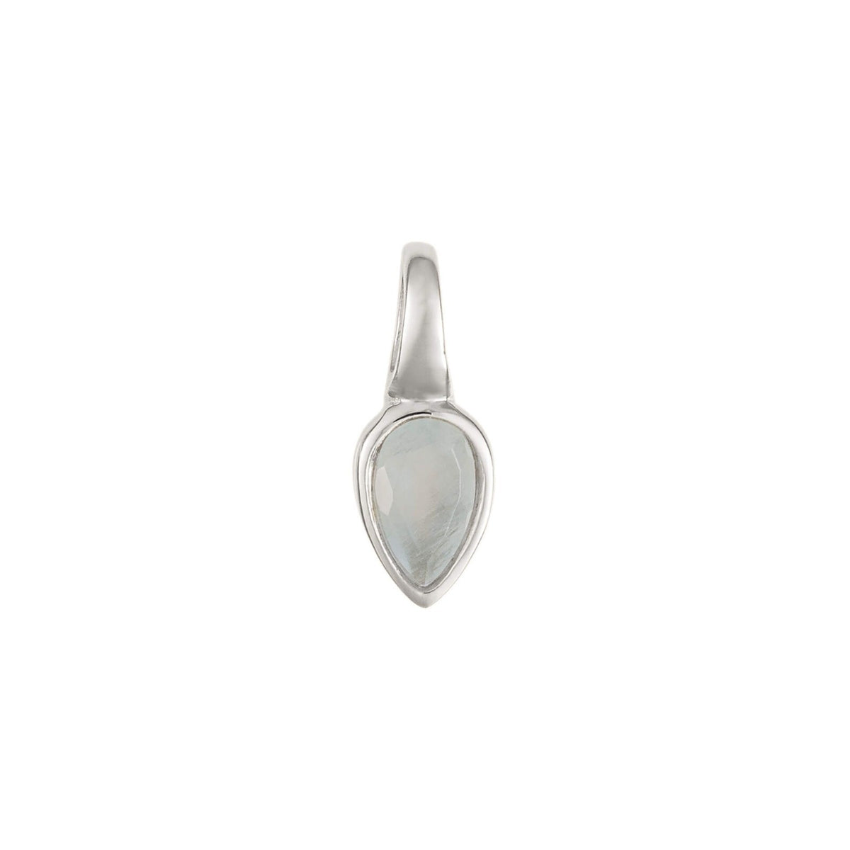 Semi Precious Birthstone Pendant Sterling Silver 925 Hallmarked All Months