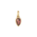 Semi Precious Birthstone Pendant 9ct Yellow Gold Plated Hallmarked All Months