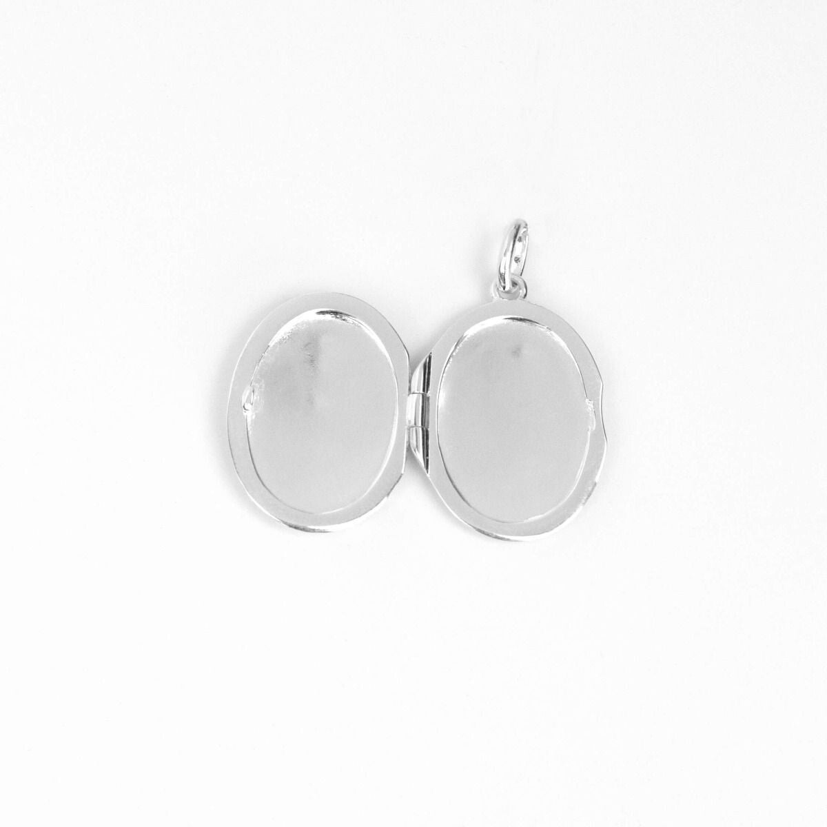 Engravable Rose Bush Locket Sterling Silver 925 Hallmarked All Chain Lengths