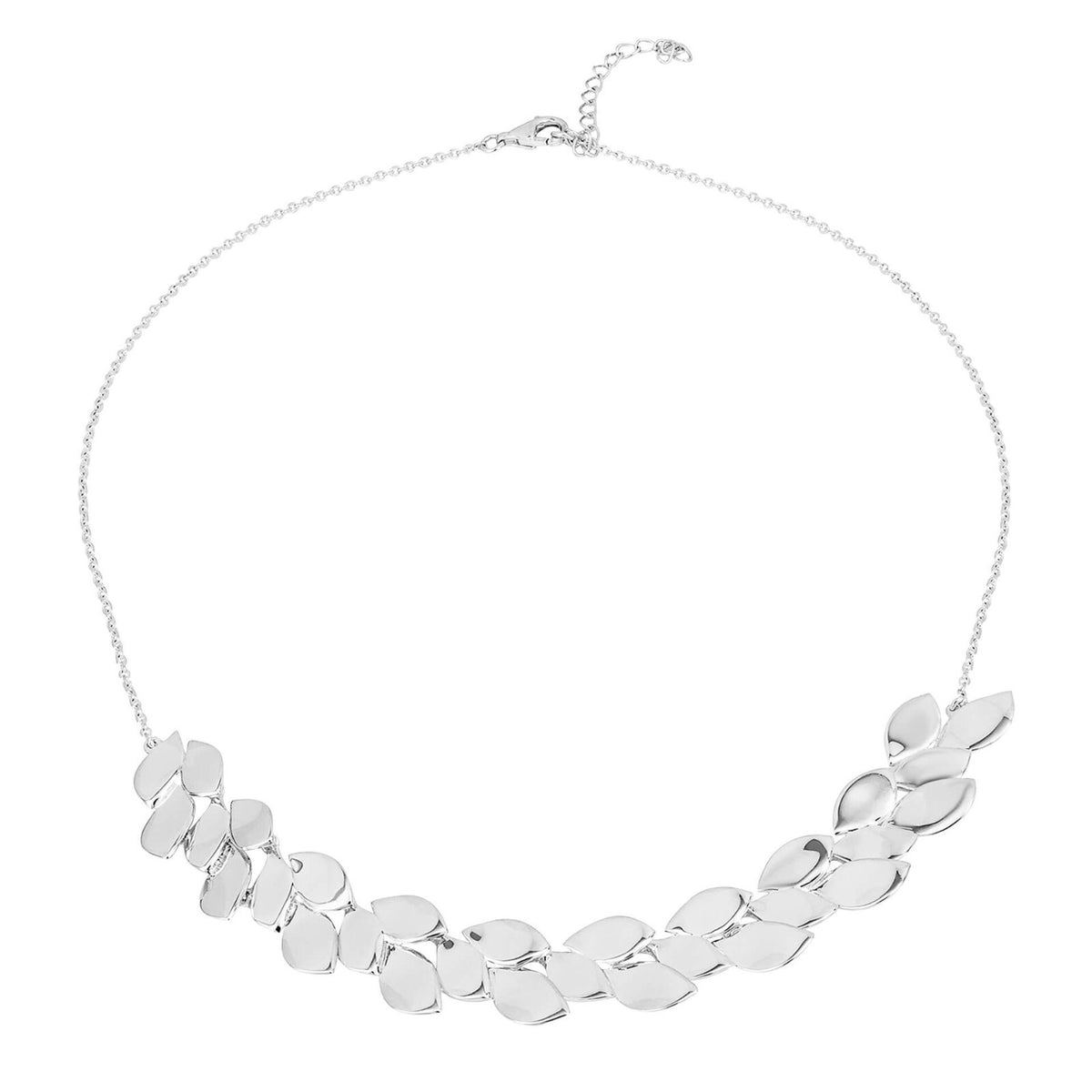 Flowing Petals Necklace Sterling Silver 925 Hallmarked Brand New Boxed