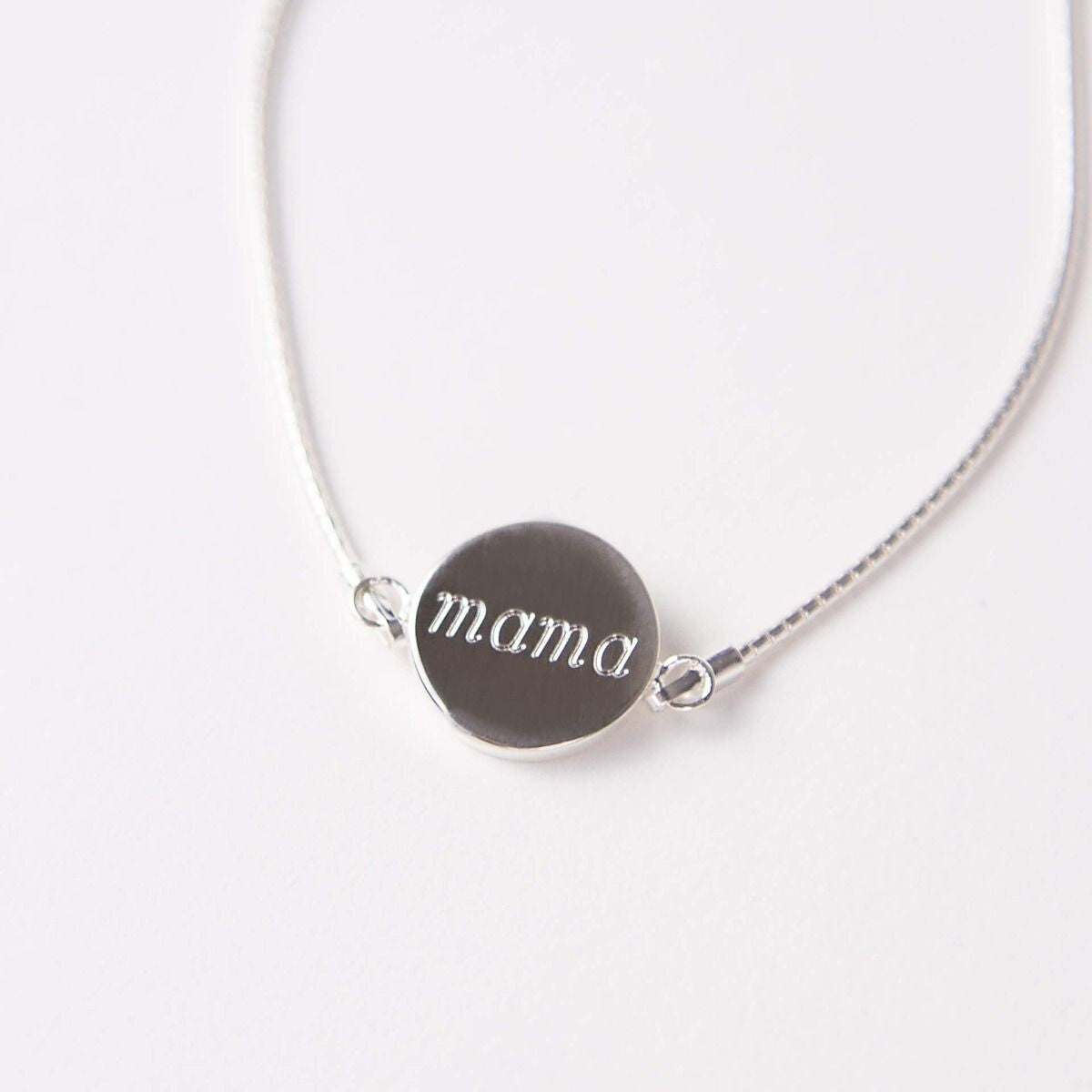 Disc Toggle Tag Bracelet Sterling Silver 925 Hallmarked Brand New Boxed