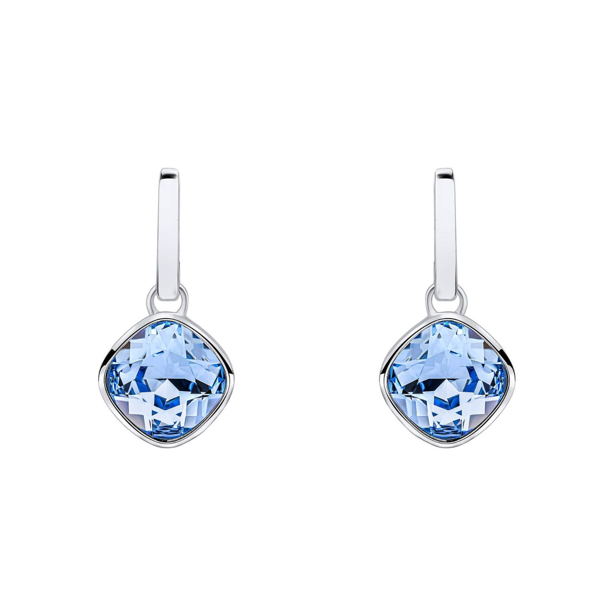 Aquamarine Drop Earrings Sterling Silver 925 Hallmarked Brand New Boxed