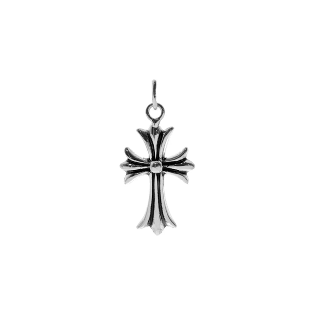 Gothic Cross Pendant Sterling Silver 925 Hallmarked All Chain Lengths Brand New