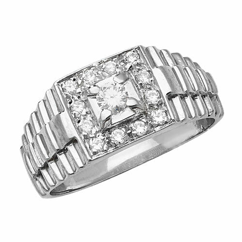 Men's Sterling Silver Signet Ring Engagement Gents 925 Hallmark Sizes L - Z