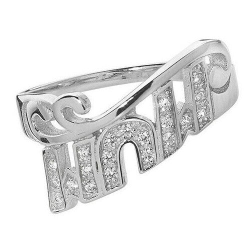 Mum Ring Gemstone Sterling Silver 925 Hallmarked Size M - T British Made