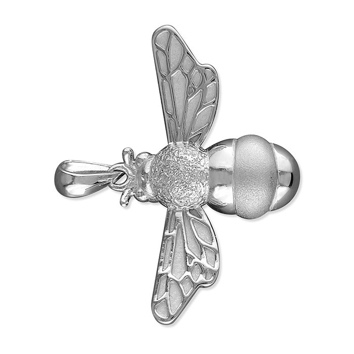 Bumble Bee Pendant Sterling Silver 925 Hallmarked All Chain Lengths