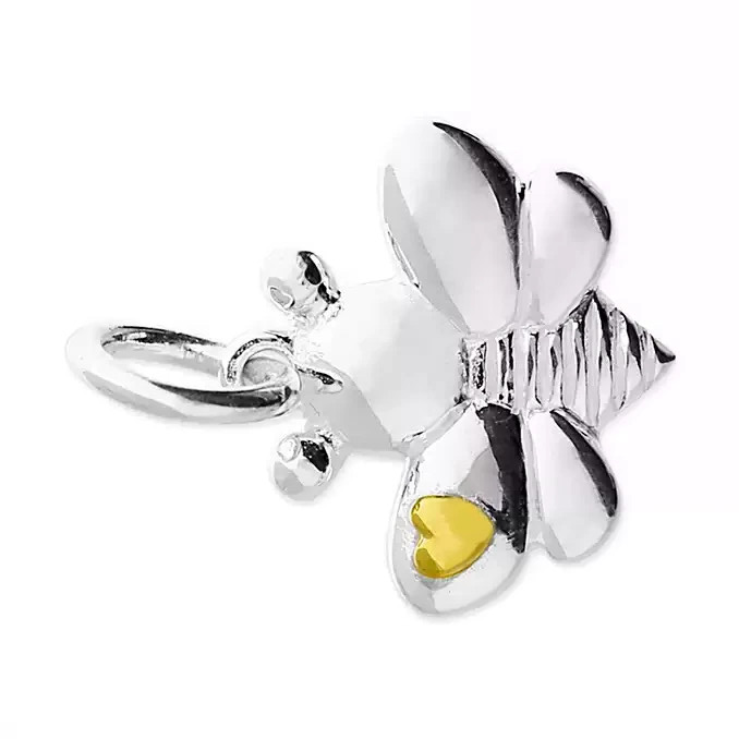 Cute Bumble Bee Pendant 18ct Yellow Gold Plated Hallmarked All Chain Lengths