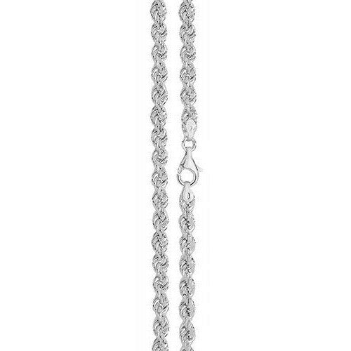 Sterling Silver Roped Bracelet British Made 925 Hallmarked 8" Weight 11.2g