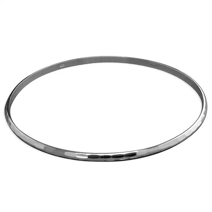 DC Solid Slave Bangle Sterling Silver 925 Hallmarked British Made Brand New