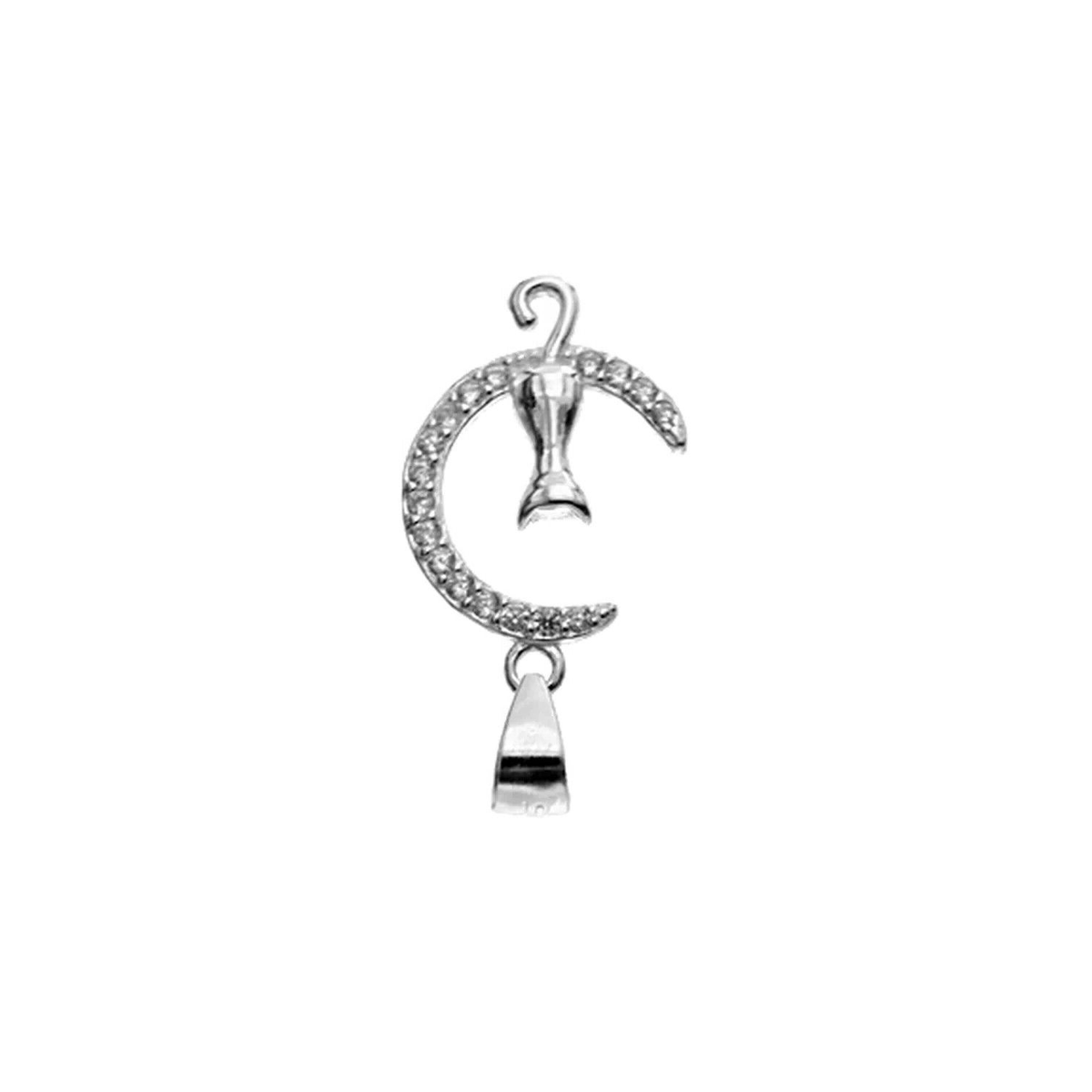 Cat On The Moon Pendant Sterling Silver Hallmarked All Chain Lengths Brand New