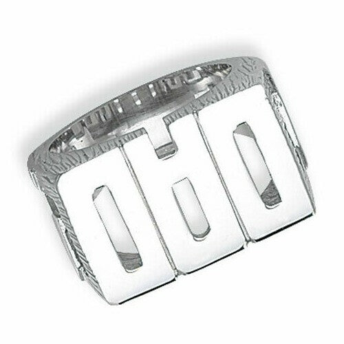 Dad Ring Sterling Silver 925 Hallmarked Sizes British Made Q - Z