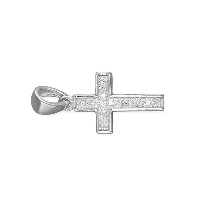 Micro Set Cross Sterling Silver 925 Hallmarked All Chain Lengths Brand New