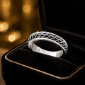 Vinal Spinner Ring Sterling Silver 925 Hallmarked British Made Size J - T