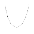 Statement Droplet Necklace Solid Sterling Silver 925 Hallmarked British Made