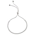 Adjustable Zircon Toggle Bracelet Sterling Silver 925 Hallmarked Brand New Boxed