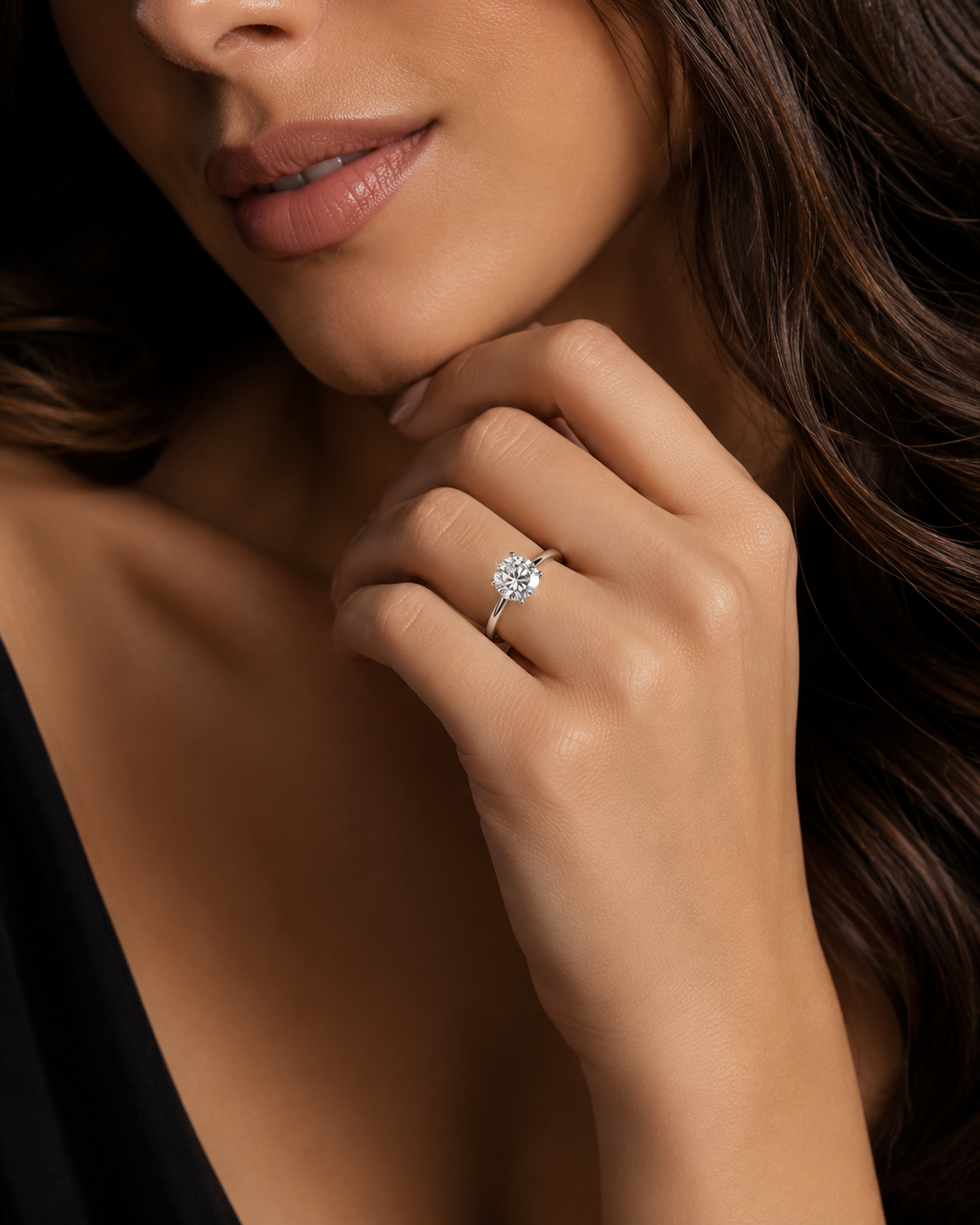 Sterling Silver Solitaire Ring Engagement Gemstone 925 Hallmarked Size J - U