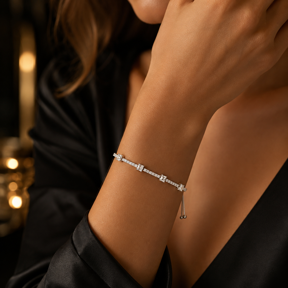 Princess Adjustable Bolo Bracelet Sterling Silver 925 Hallmarked Brand New Boxed