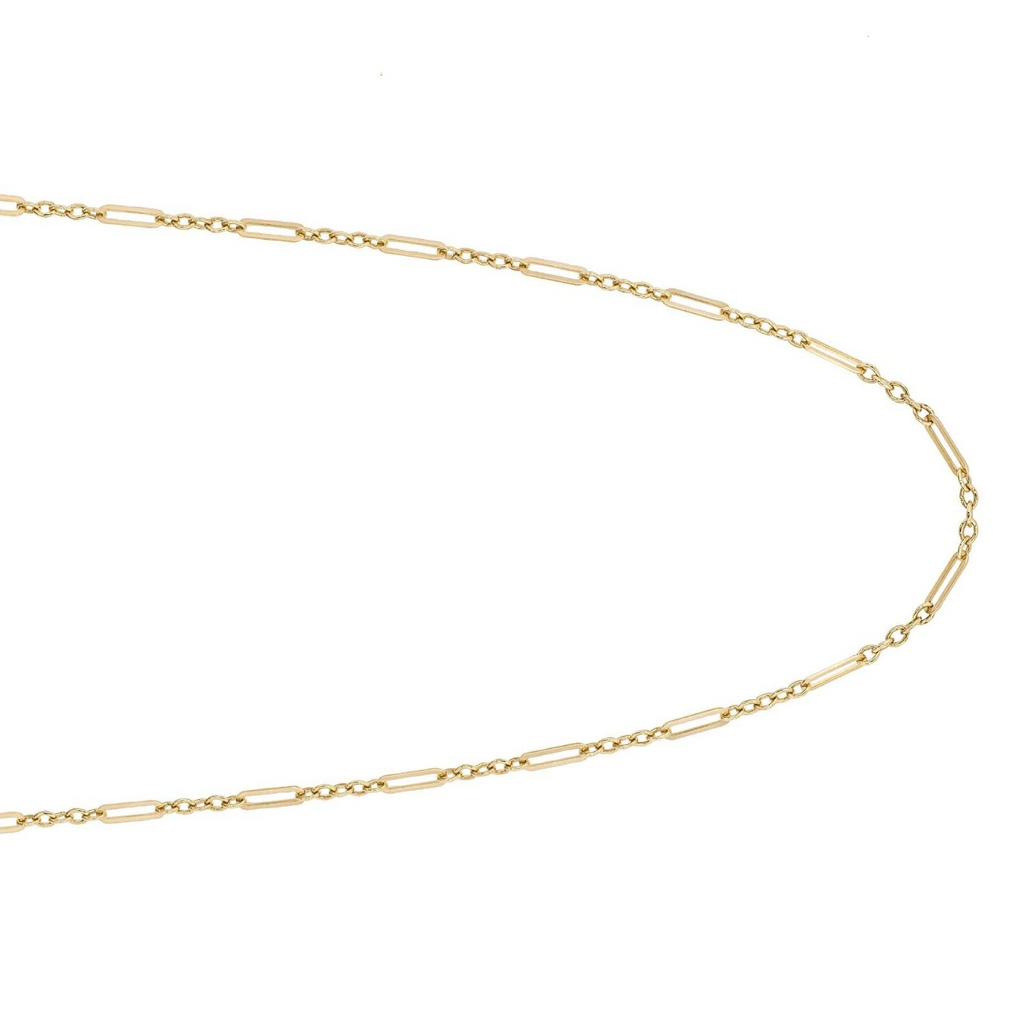 Mixed Length Chain Necklace 9ct Yellow Gold 375 Hallmark British Made Brand New