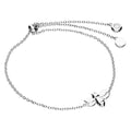 Gemstone Charm Bee Bracelet Solid Sterling Silver 925 Hallmarked British Made