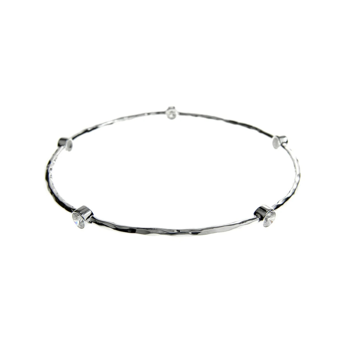 Sterling Silver Kenzie Flush Bangle British Made 925 Hallmarked Brand New Boxed
