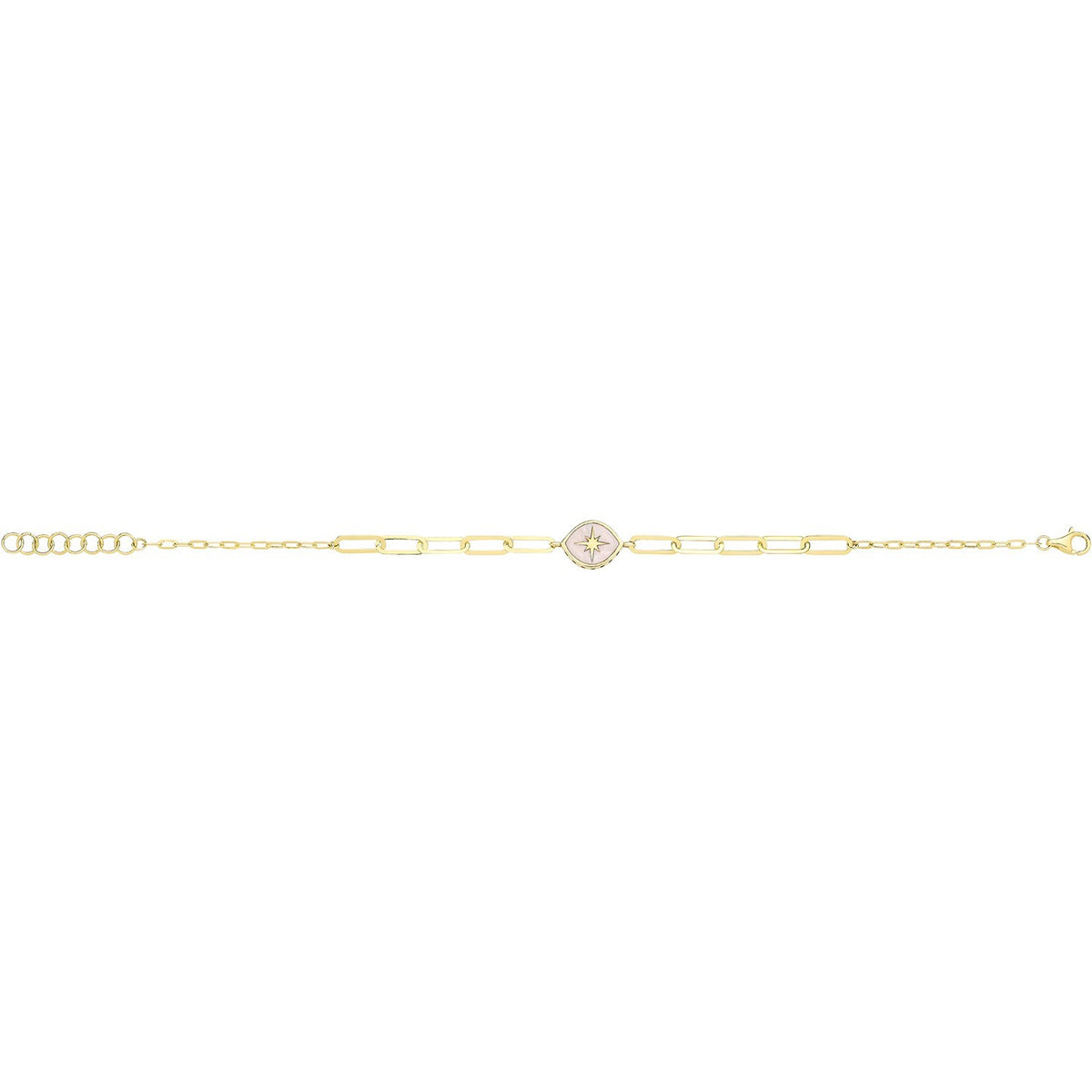North Star Necklace and Bracelet Set 9ct Yellow Gold 375 Hallmarked Brand New