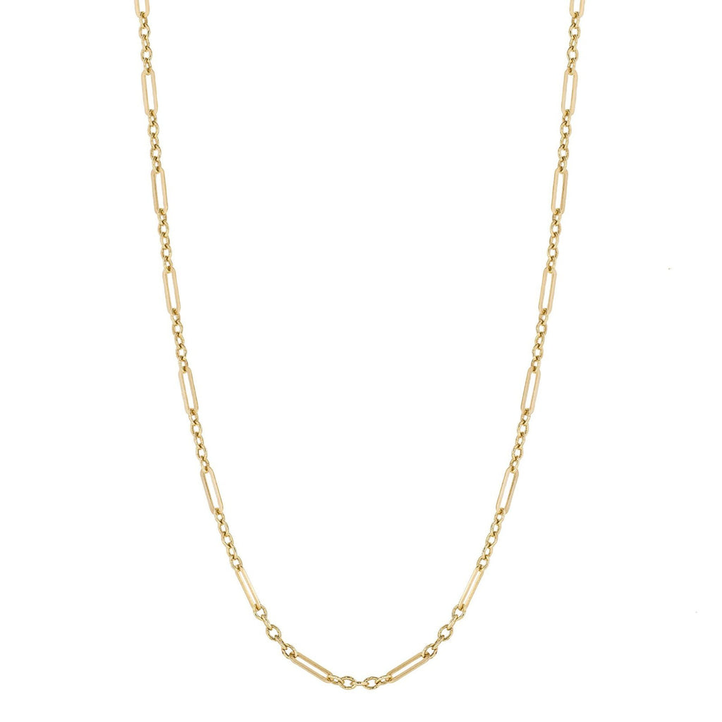 Mixed Length Chain Necklace 9ct Yellow Gold 375 Hallmark British Made Brand New