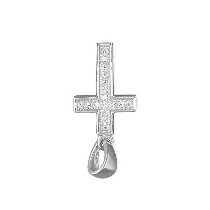 Micro Set Cross Sterling Silver 925 Hallmarked All Chain Lengths Brand New