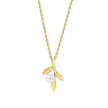 Willow Necklace 9ct Yellow Gold 375 Hallmarked British Made Brand New Boxed