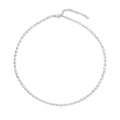 Rice Pearl Necklace Sterling Silver 925 Hallmarked British Made Brand New Boxed