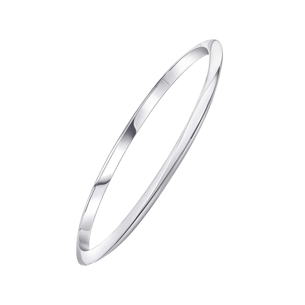 Knife Edge Bangle Sterling Silver 925 Hallmarked British Made Brand New Boxed