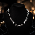 Sterling Silver Cast Belcher Chain British Made 925 Hallmarked  22" Weight 81 g