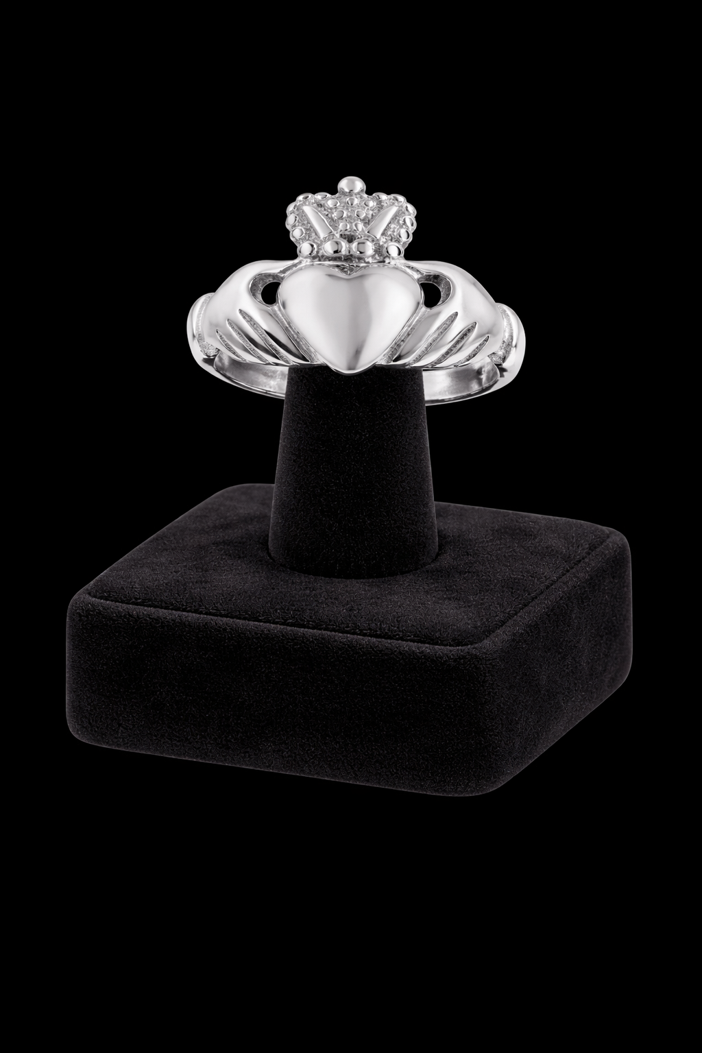 Sterling Silver Ring Claddagh 925 Hallmarked Size L - X British Made