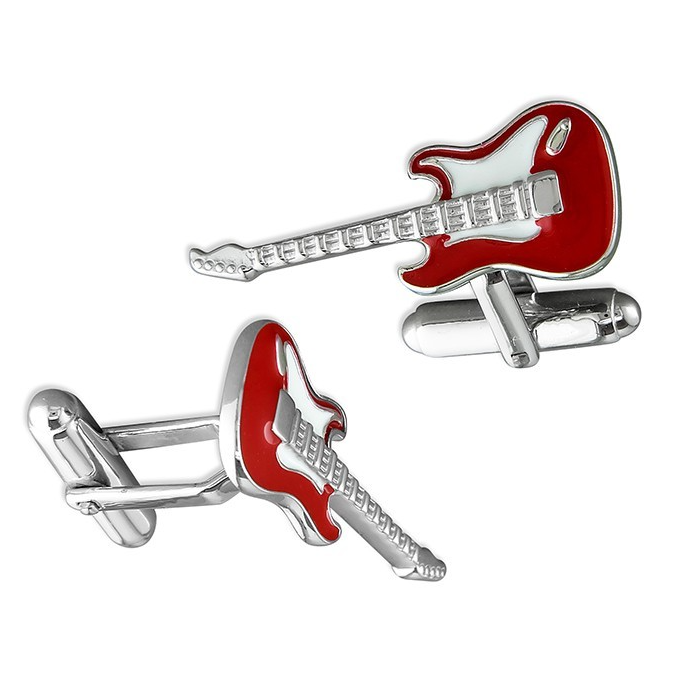 Solid Sterling Silver Rockstar Cufflink Set Men's 925 Hallmarked British Made