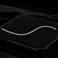 Natural Sapphire Tennis Bracelet Sterling Silver 925 Hallmarked Brand New Boxed