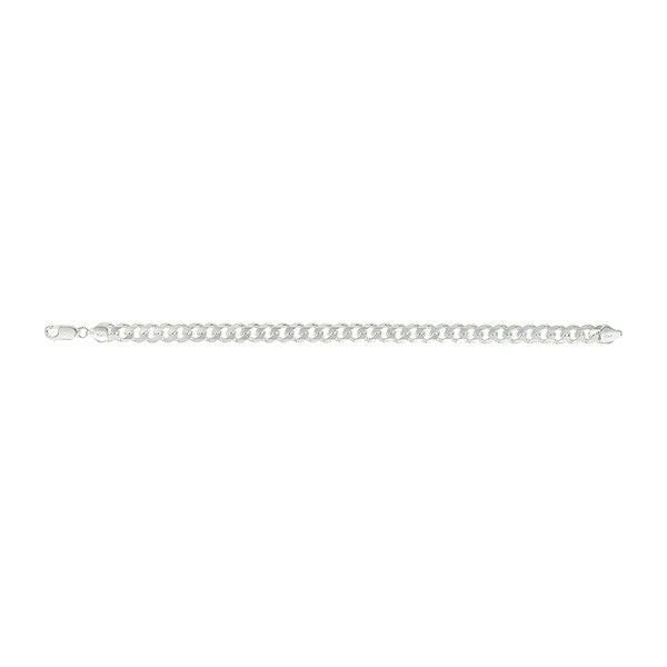 Gents Curb Bracelet Solid Sterling Silver 925 Hallmarked Brand New Boxed