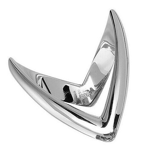 Sterling Silver Ring Wishbone 925 Hallmarked Size H - Z British Made