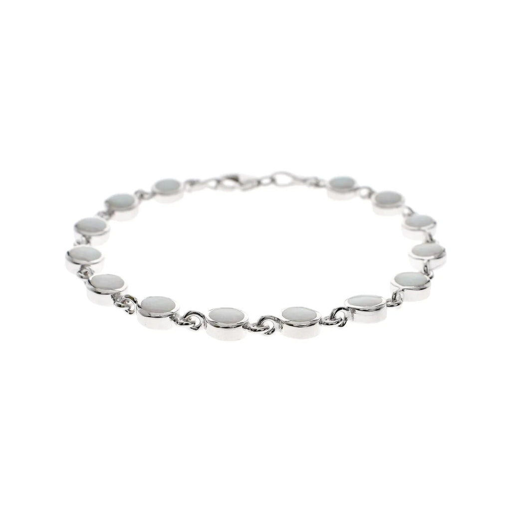 Marquise Natural Quartz Bracelet Sterling Silver 925 Hallmarked Brand New Boxed